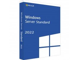 Microsoft Windows Server Standard 2022 64Bit English 1pk DSP OEI DVD 16 Cores